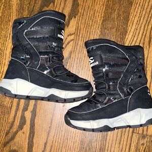 Hobibear Kids Black Snow Boots